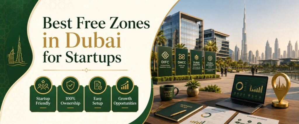 Best Free zones in Dubai for Startups Guide