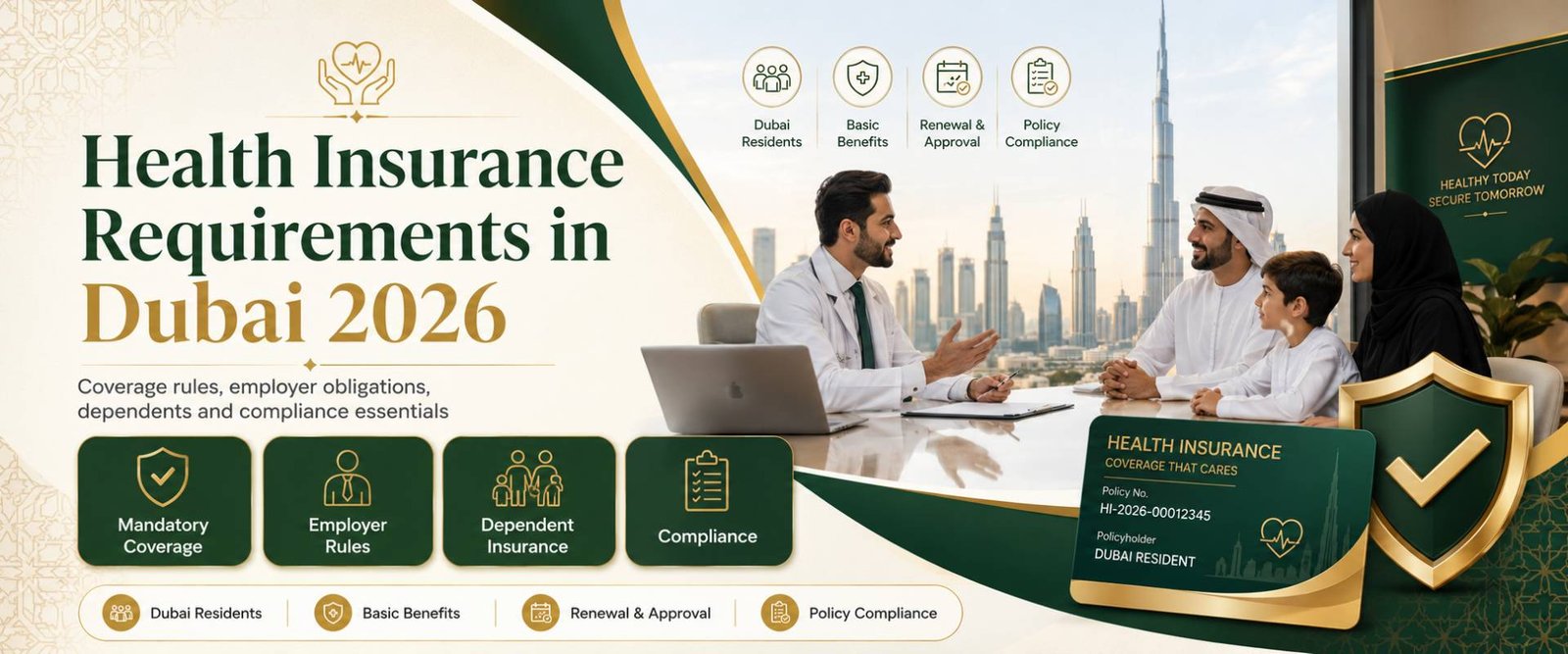 Health Insurance Requirements in Dubai Guide