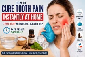 How to Cure Tooth Pain Instantly at Home: Fast Relief Methods That Actually Help