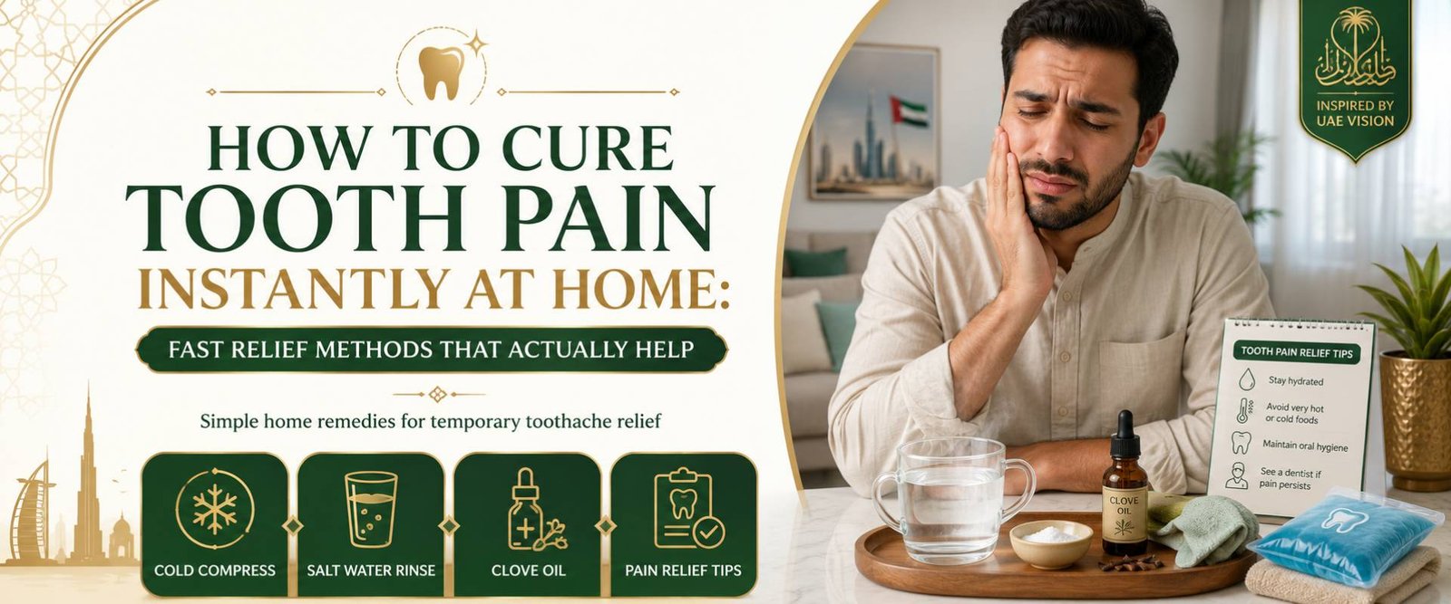 How to Cure Tooth Pain in Dubai guide