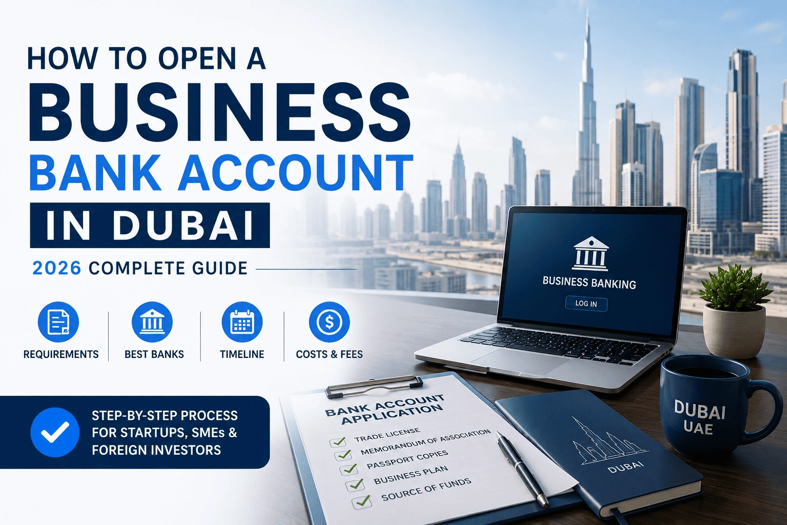 How to Open a Business Bank Account in Dubai 2026