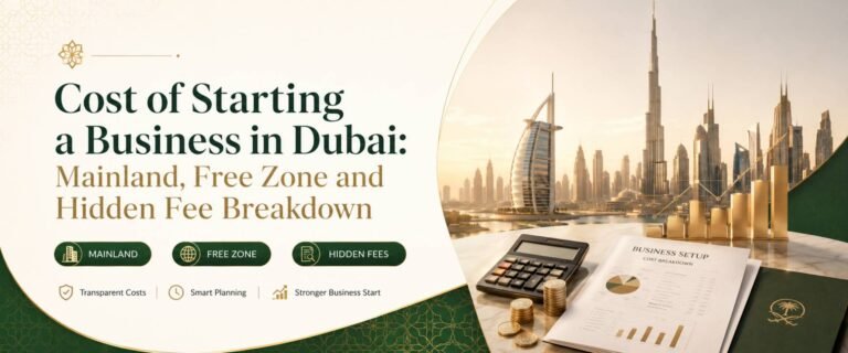Cost of Starting a business in Dubai Guide