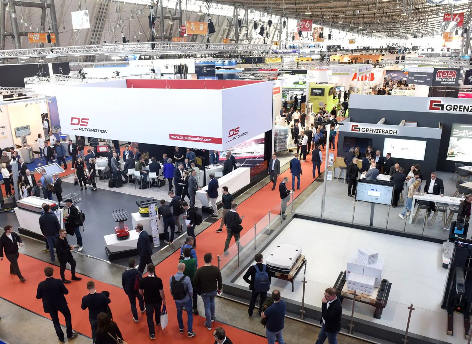 Exhibition Stand Builders in Stuttgart creating a large trade show stand at Messe Stuttgart