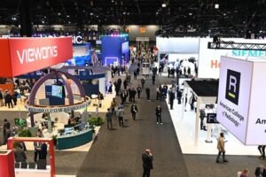 Exhibition stand builders in Berlin at a trade show venue 2026
