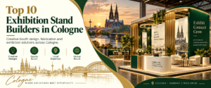 Exhibition stand builders in Cologne (Germany) creating a custom trade show booth