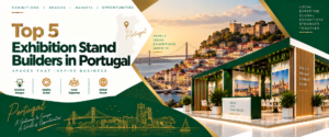 Exhibition stand builders in Portugal showcasing a custom trade show booth