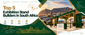 Exhibition stand builders in South Africa showcasing a custom trade show booth