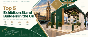Exhibition stand builders in United Kingdom showcasing a custom trade show booth