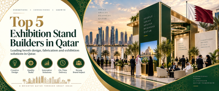 Top 5 Exhibition Stand Builders in Qatar