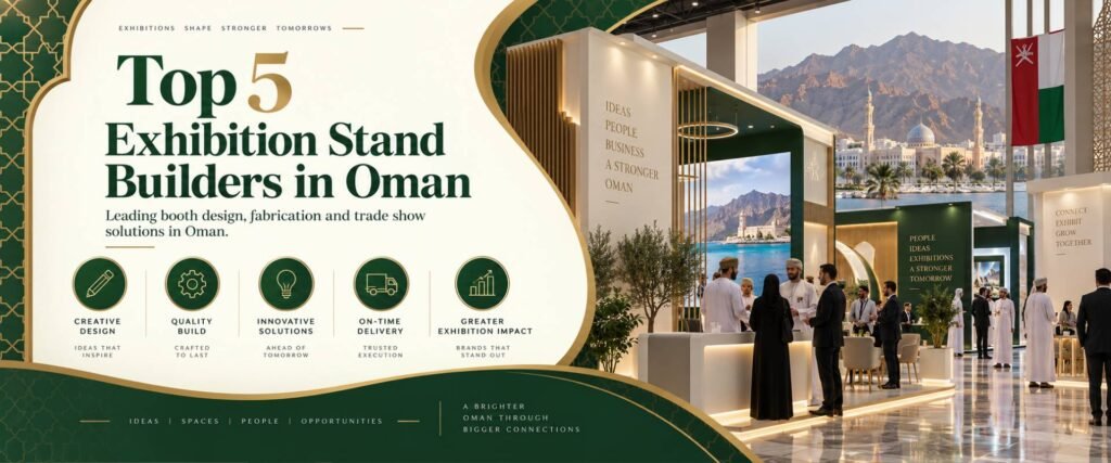 Top 5 Exhibition stand builders in oman