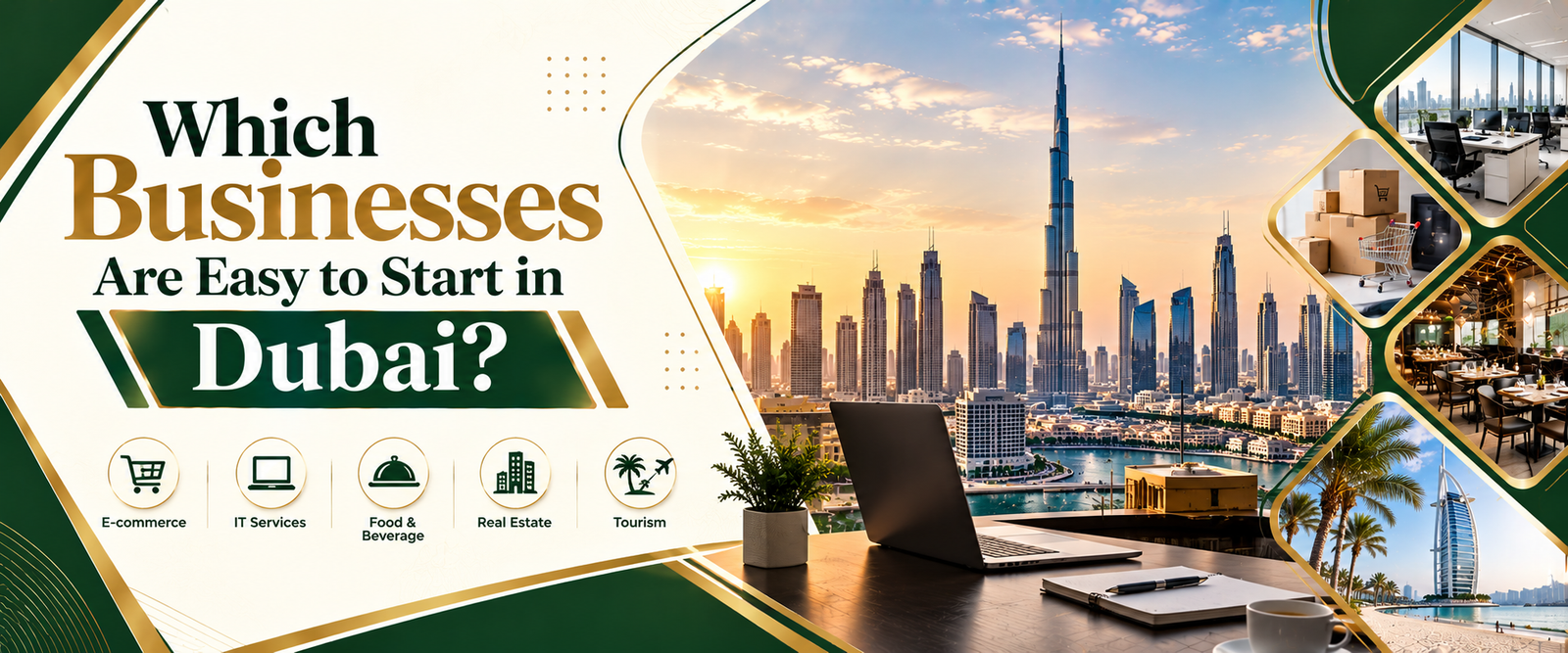 Business owners researching easy businesses to start in Dubai with company formation consultants