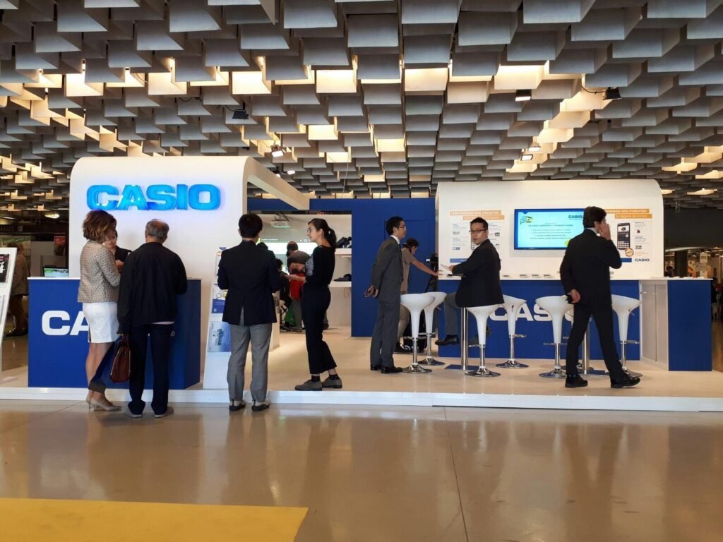 custom exhibition stand builders in Florence prepared for a business 